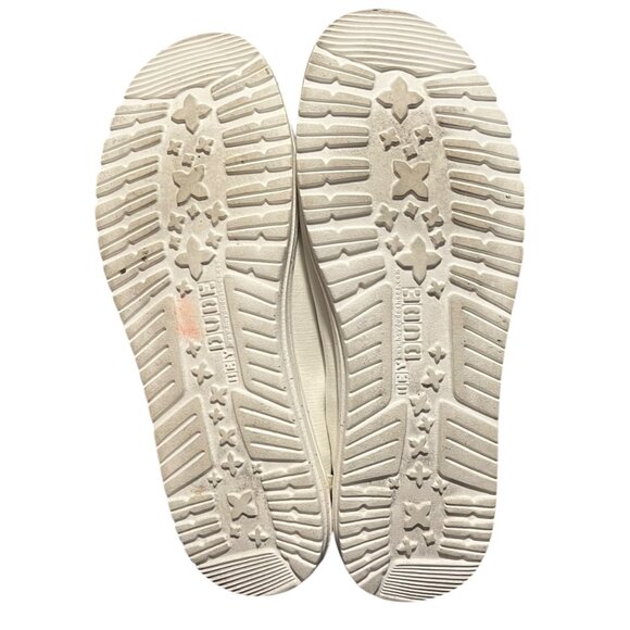 Hey Dude Wendy Shoe Coconut Milk Women's 10 White‎ Casual Comfy Loafers Summer - Picture 8 of 9